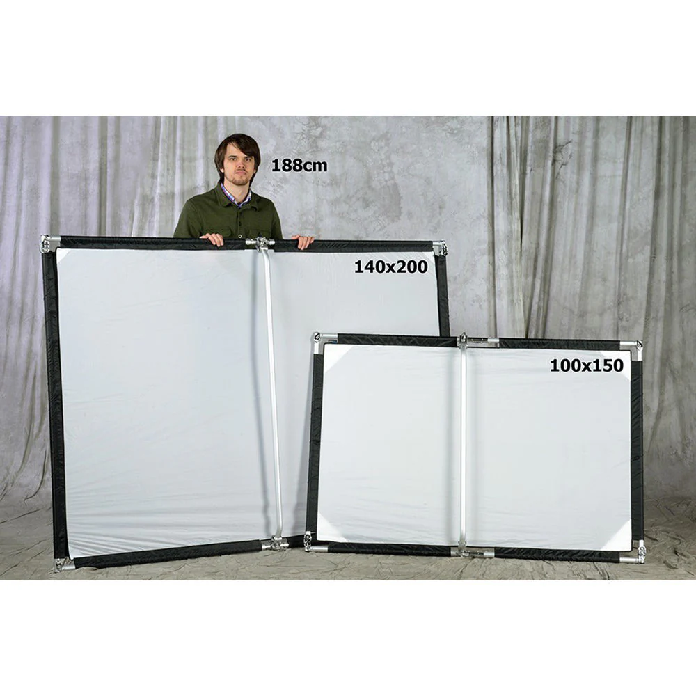 FotodioX Pro Studio Solutions Sun Scrim Kit with Handle and Carry Bag (55 x 78.7") - Image 6