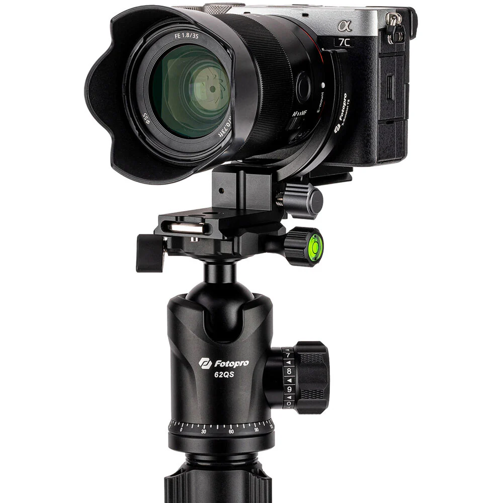 Fotopro X-Rotator 75 Rotating Mount (Black/Gray) - Image 7