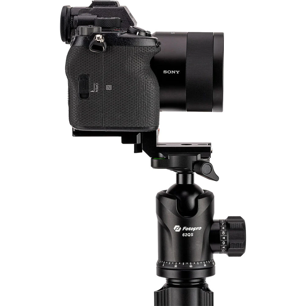 Fotopro X-Rotator 75 Rotating Mount (Black/Orange) - Image 6
