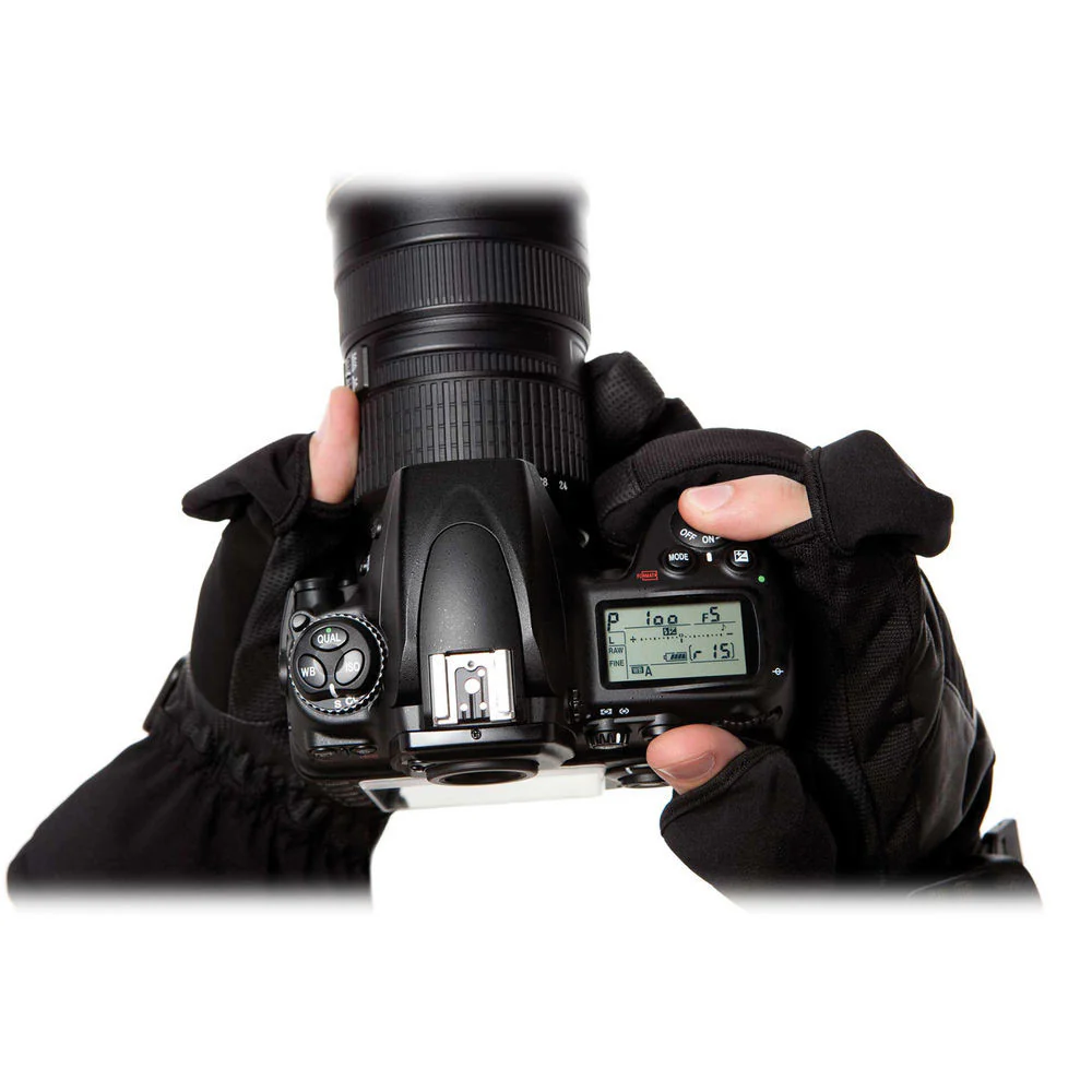 Freehands Women's Stretch Gloves (Small, Black) - Image 7