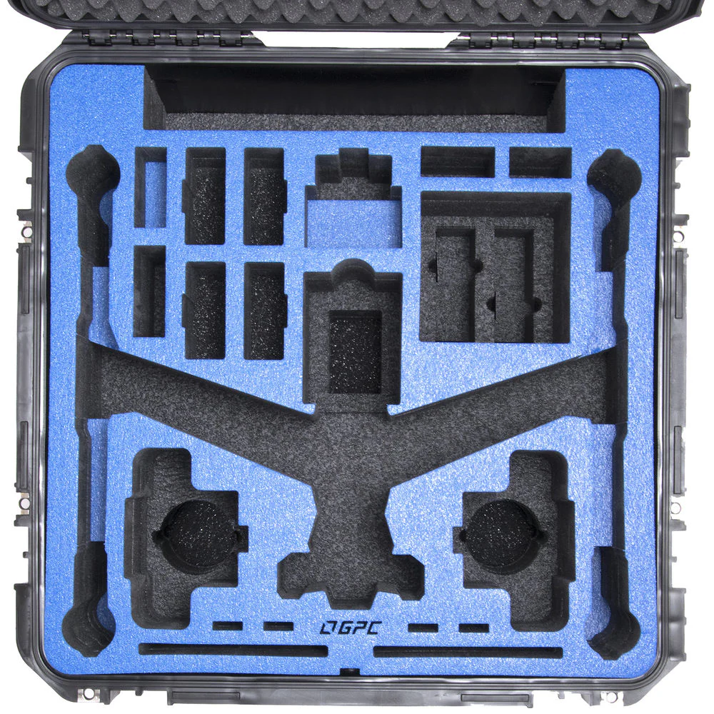 Go Professional Cases Hard Case for DJI Inspire 2, Cendence, CrystalSky, and X7 Camera (Travel Mode) - Image 5