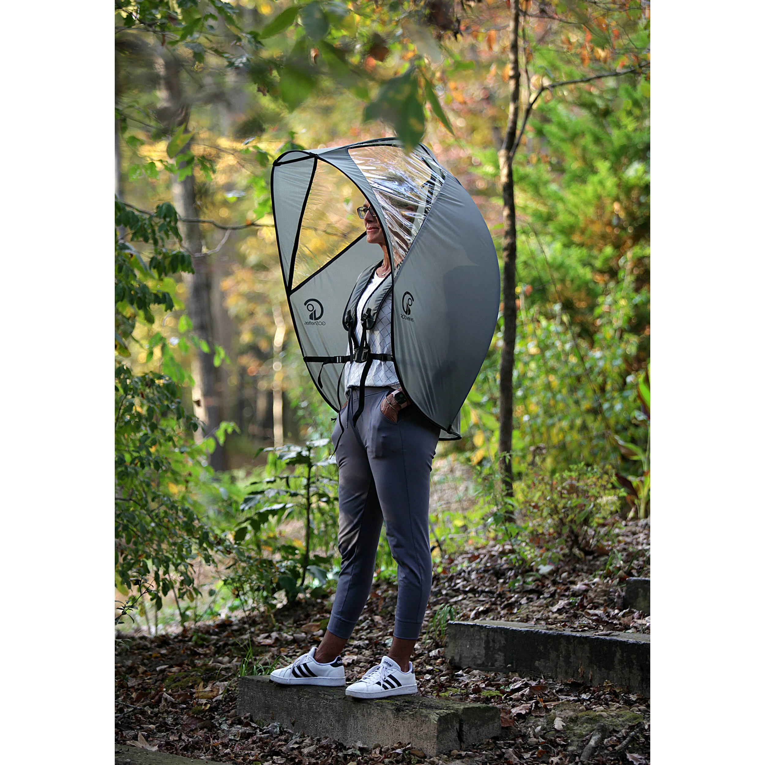 GoShelter Hands-Free Canopy (Battleship Gray/Gray) - Image 5