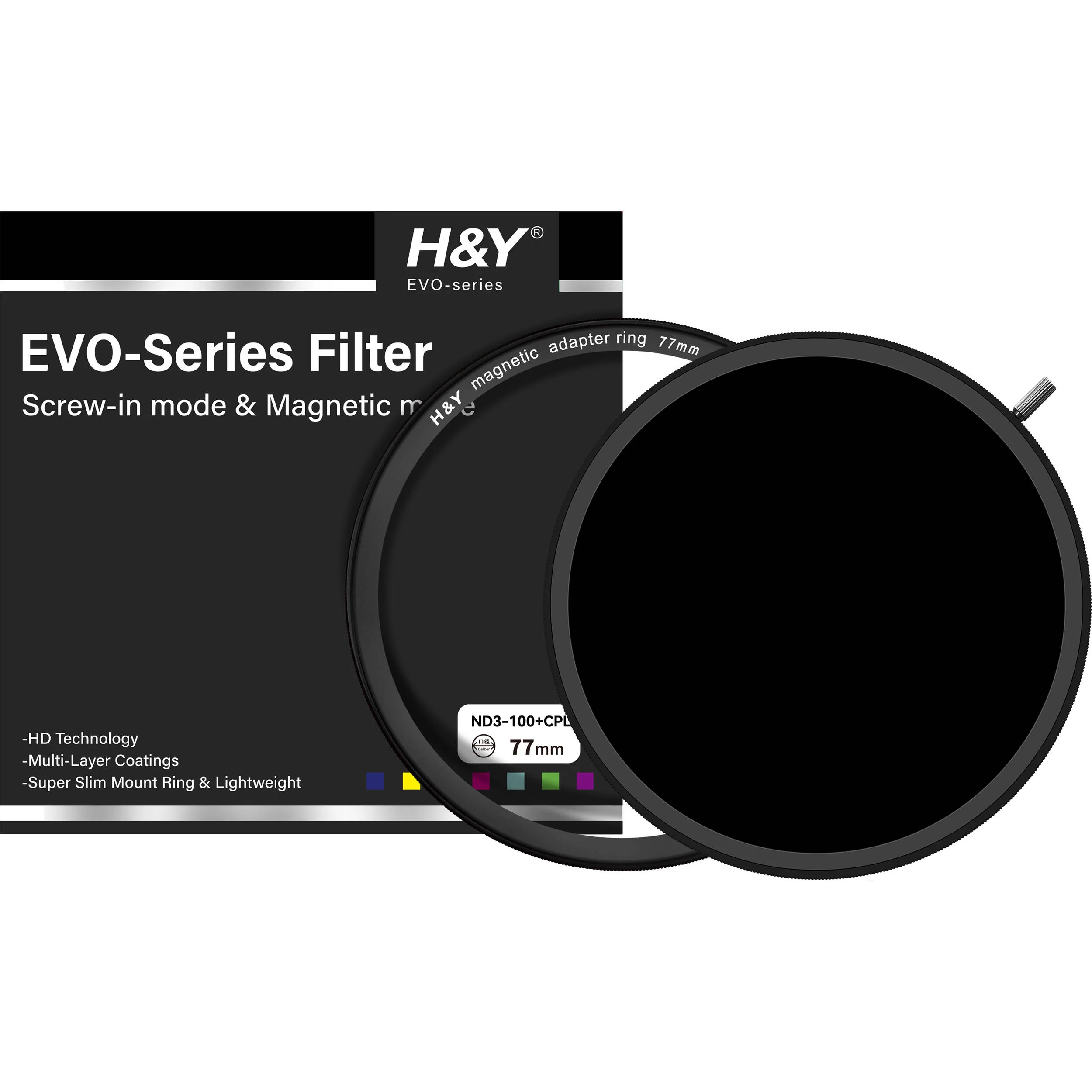 H&Y Filters HD EVO-Series Variable ND3-1000 & CPL Filter Kit (95mm) - Image 6