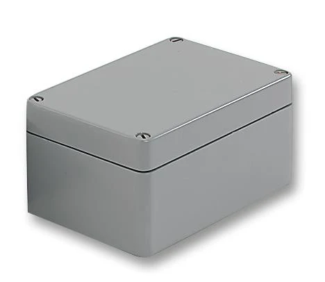 HAMMOND 1590Z062GY Metal Enclosure, Watertight, Thick Wall, Diecast, Instrument, Aluminium, IP66, NEMA 4X, 98 mm