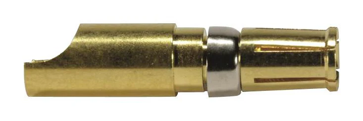 HARTING 9691825423 D Sub Contact, Harting D-Sub Connectors, Socket, Copper Alloy, Gold Plated Contacts, 8 AWG, 10 AWG