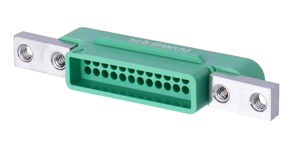 HARWIN G125-3243496M5 Connector Housing, Black / Green, Gecko SL G125, Plug, 34 Ways, 1.25 mm - Image 2