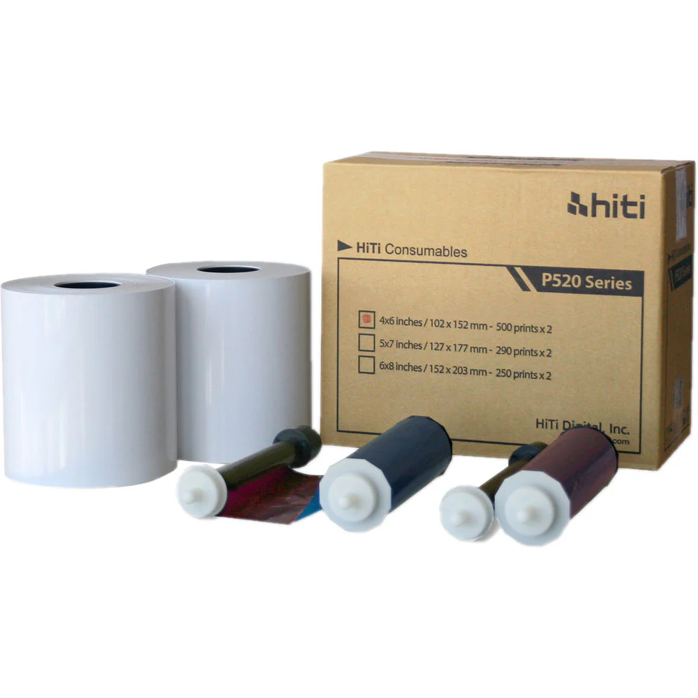 HiTi P525L Photo Printer with 4 x 6" Print Kit (2-Pack, 2000 Prints) - Image 3
