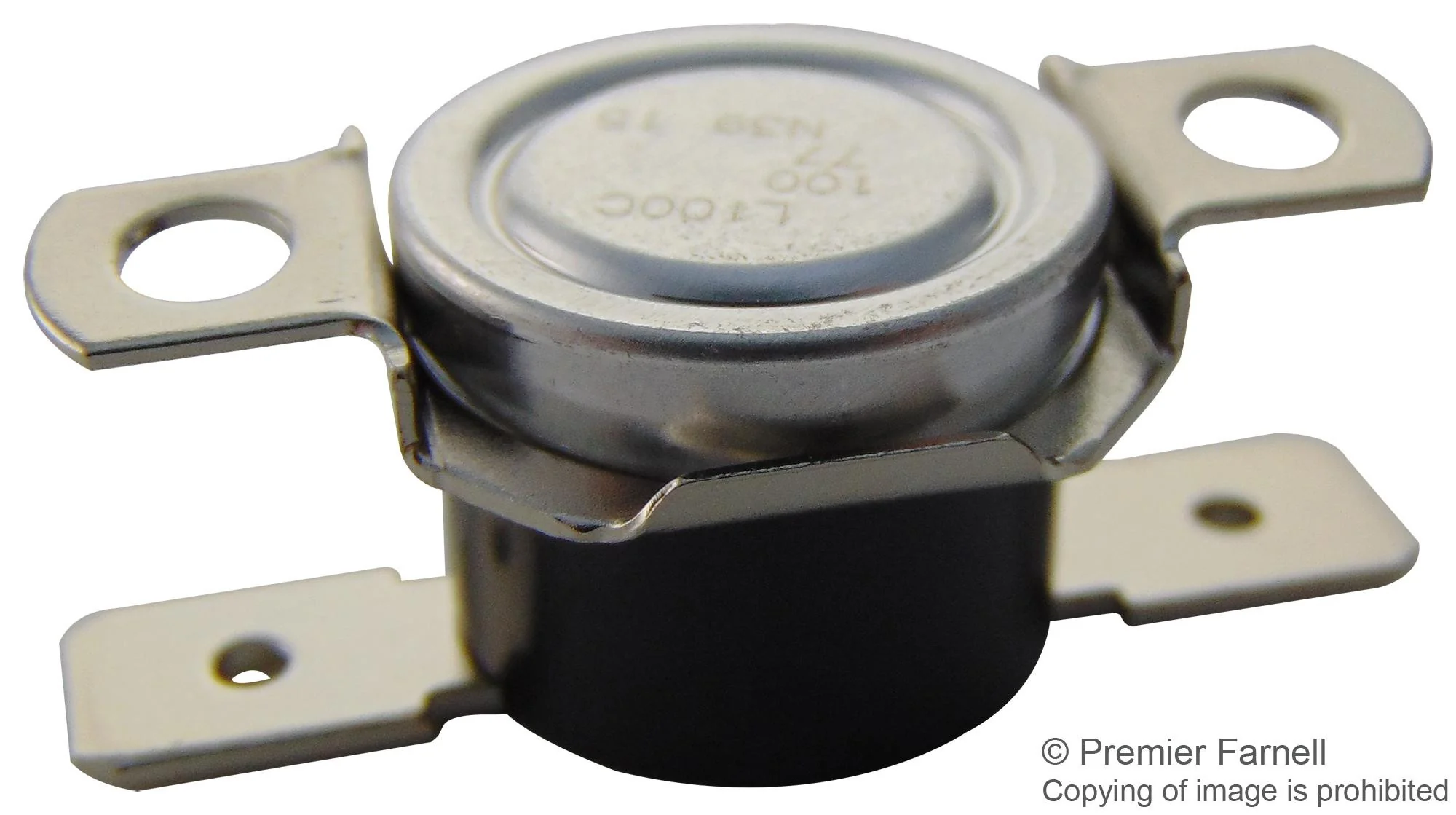 HONEYWELL 2455R-100-98 Thermostat, Commercial, 2455R Series, 120 °C, Normally Closed, Flange Mount
