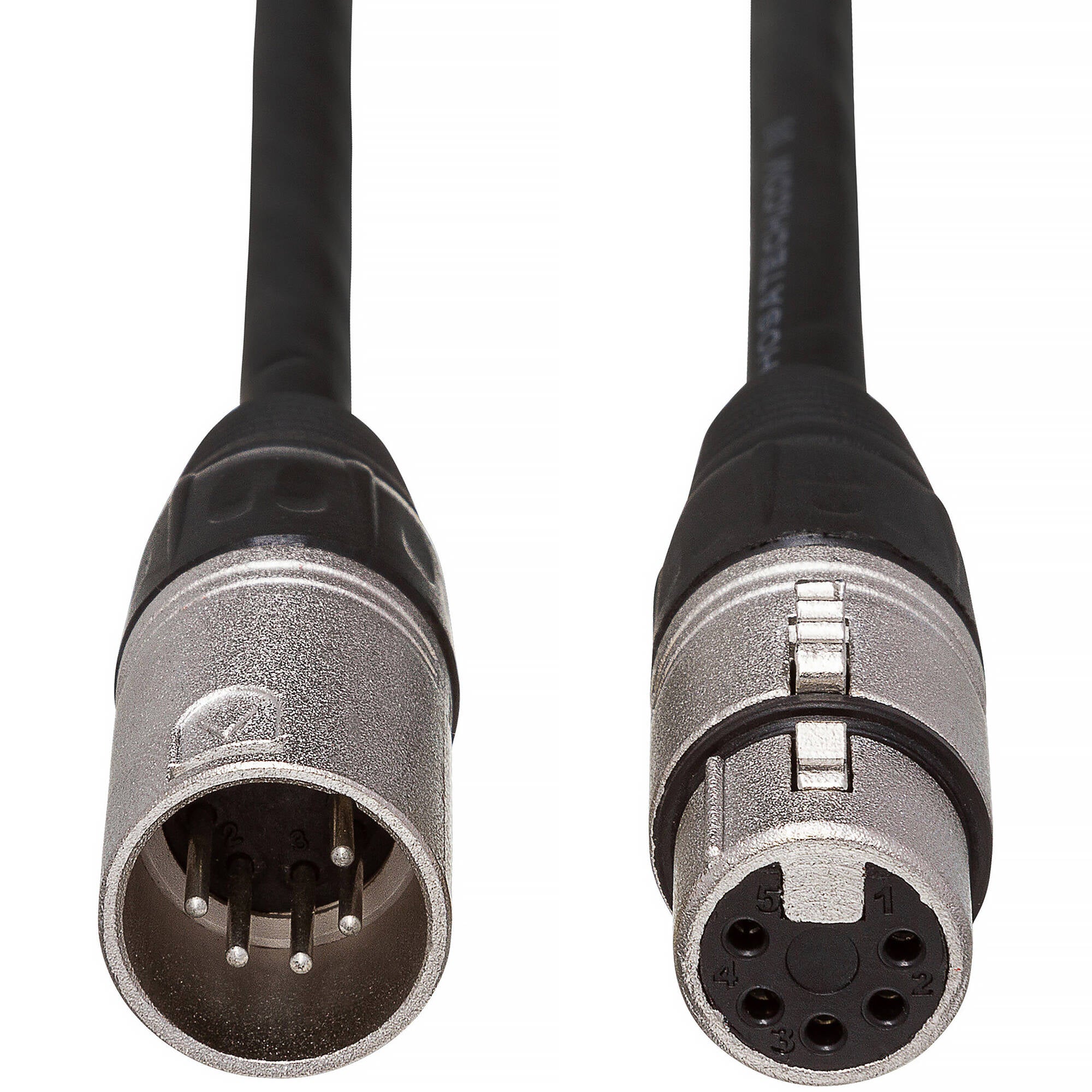 Hosa Technology DMX512 XLR 5-Pin Male to Female Cable (5') - Image 2