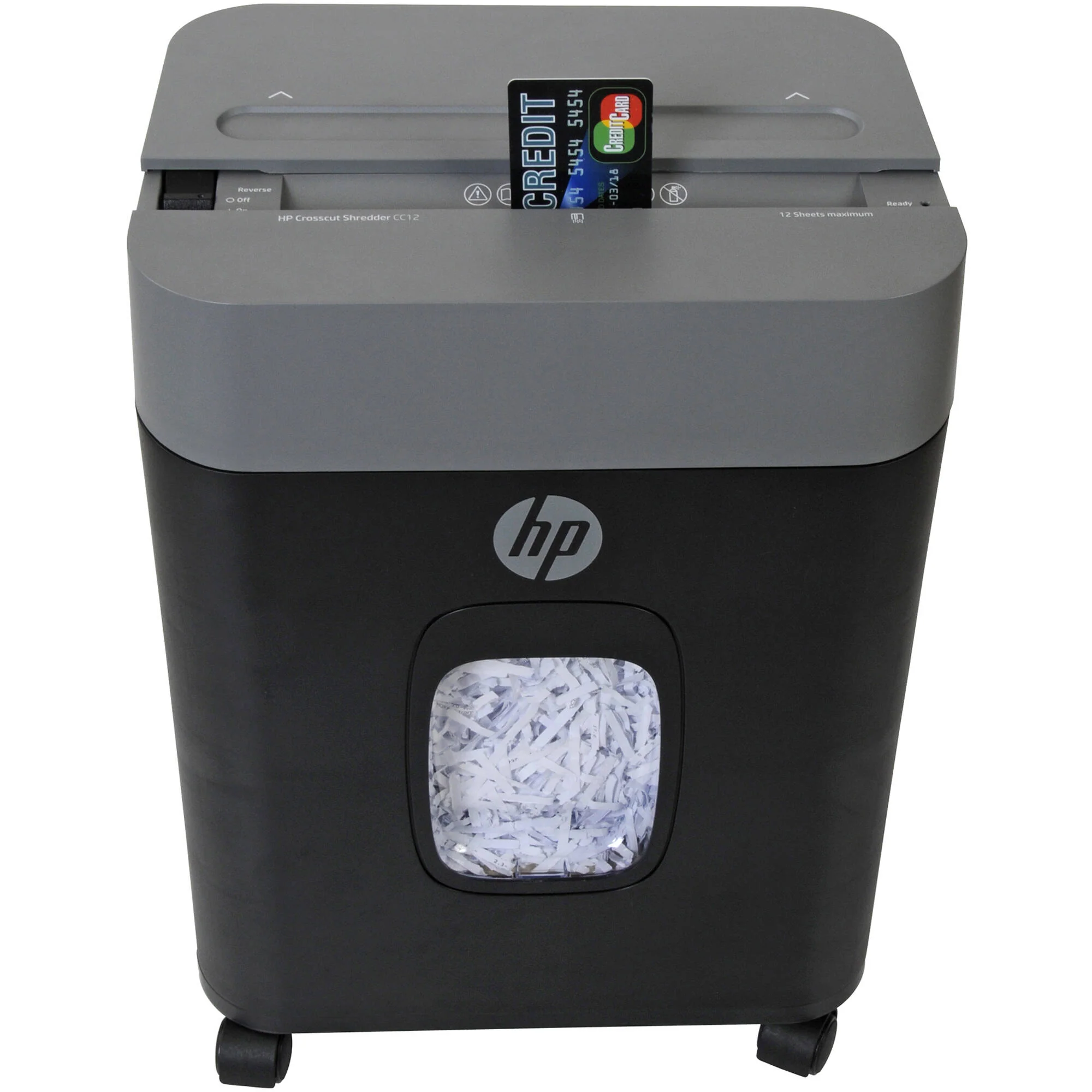 HP CC12 Cross-Cut Paper Shredder (12 Sheets) - Image 5