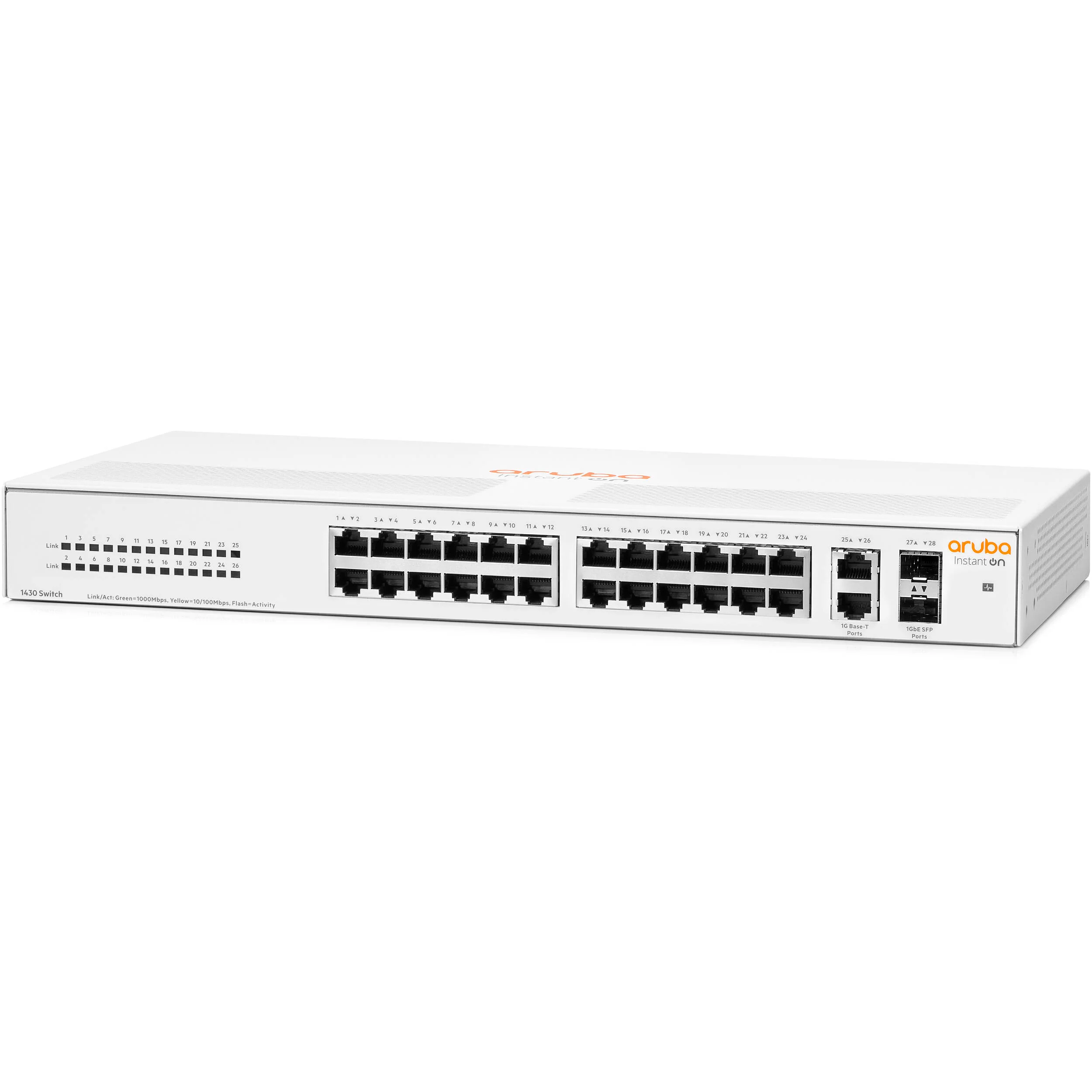 HPE Networking Instant On 1430 26-Port Unmanaged Switch with SFP - Image 2