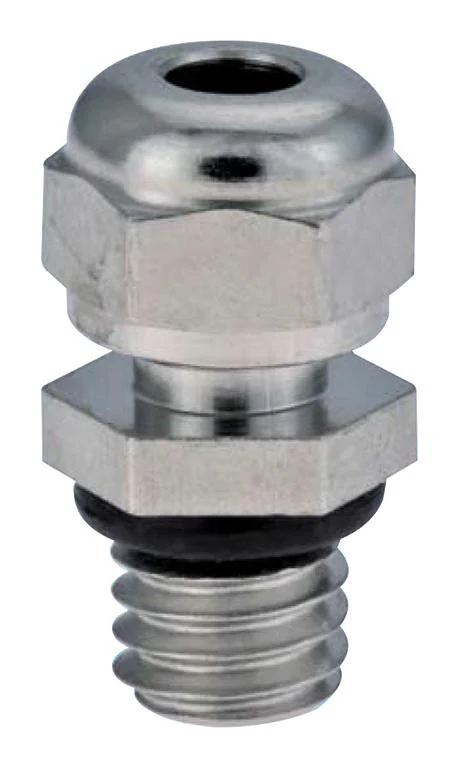 HUMMEL 1.106.0601.50 Cable Gland, Mini, M6 x 1, 2 mm, 3.2 mm, Brass
