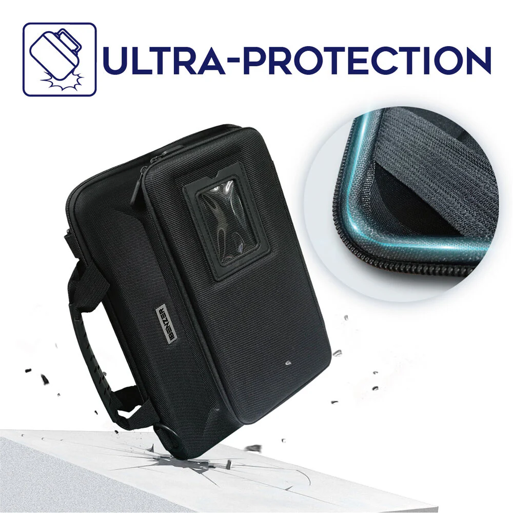 iBenzer Bumptect Stay-In Slim Case with Pocket for 13 to 14" Laptops - Image 2