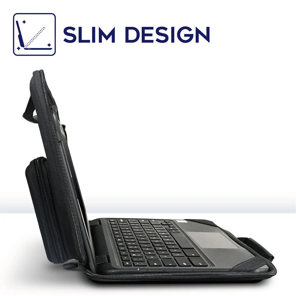 iBenzer Bumptect Stay-In Slim Case with Pocket for 13 to 14" Laptops - Image 3