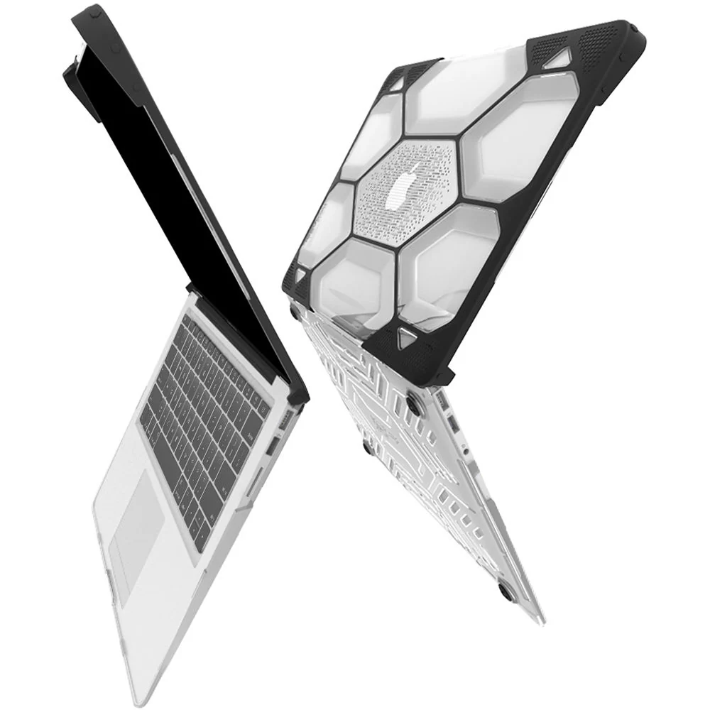 iBenzer Hexpact Case for 13.3" MacBook Air (Clear) - Image 4