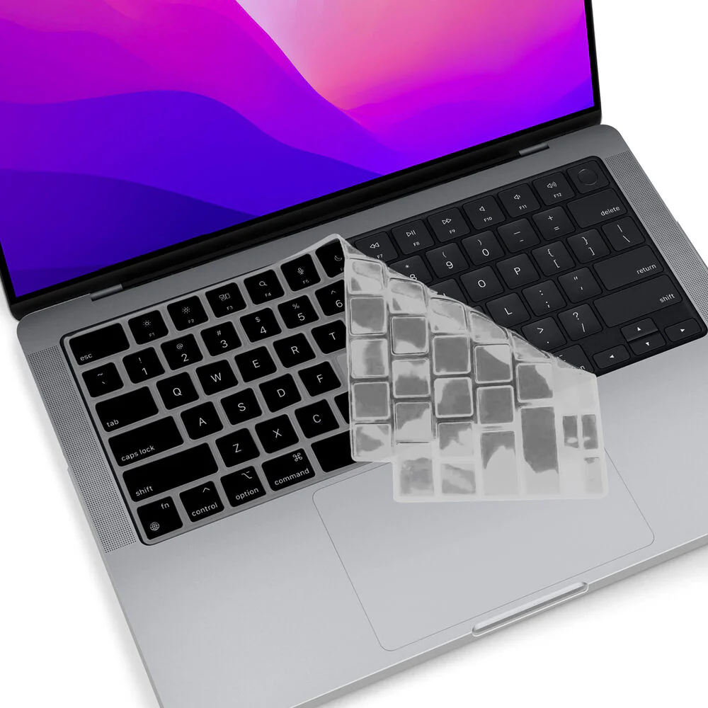 iBenzer Neon Party Case for MacBook Air 13.6" M2 2022 (Black) - Image 3