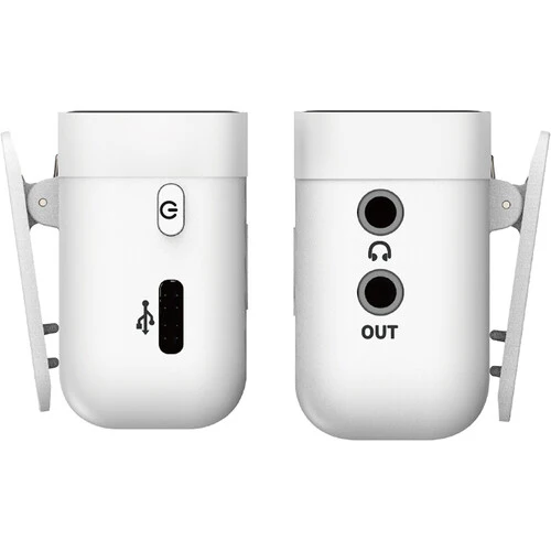 Icon Pro Audio AirMic Pro Wireless Lavalier Mic with Charging Case (White) - Image 4