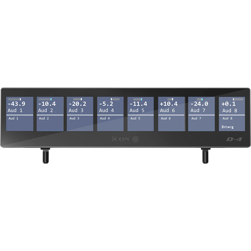 Icon Pro Audio P1-X DAW Control Expander Bundle with D4 Display - Image 6