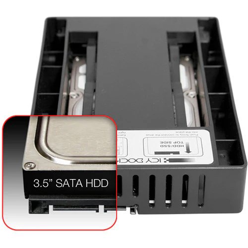 Icy Dock EZConvert Lite 2.5" to 3.5" Drive Bay Adapter (Plastic) - Image 4