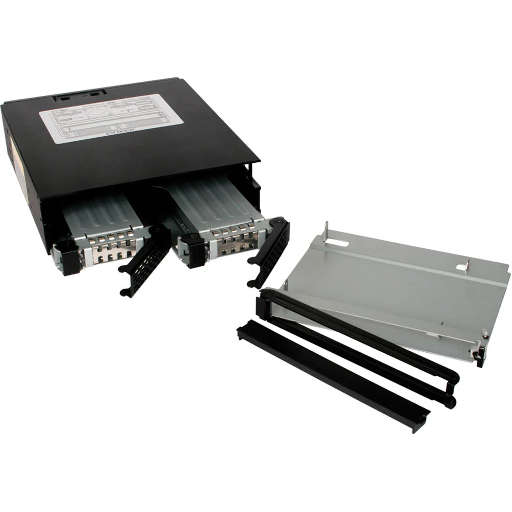 Icy Dock ToughArmor 2 x 2.5" SAS/SATA HDD + 1 x Slim ODD Rack - Image 5