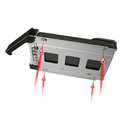 Icy Dock ToughArmor 4-Bay 2.5" SAS/SATA HDD/SSD Backplane Cage for 5.25" Bay - Image 6