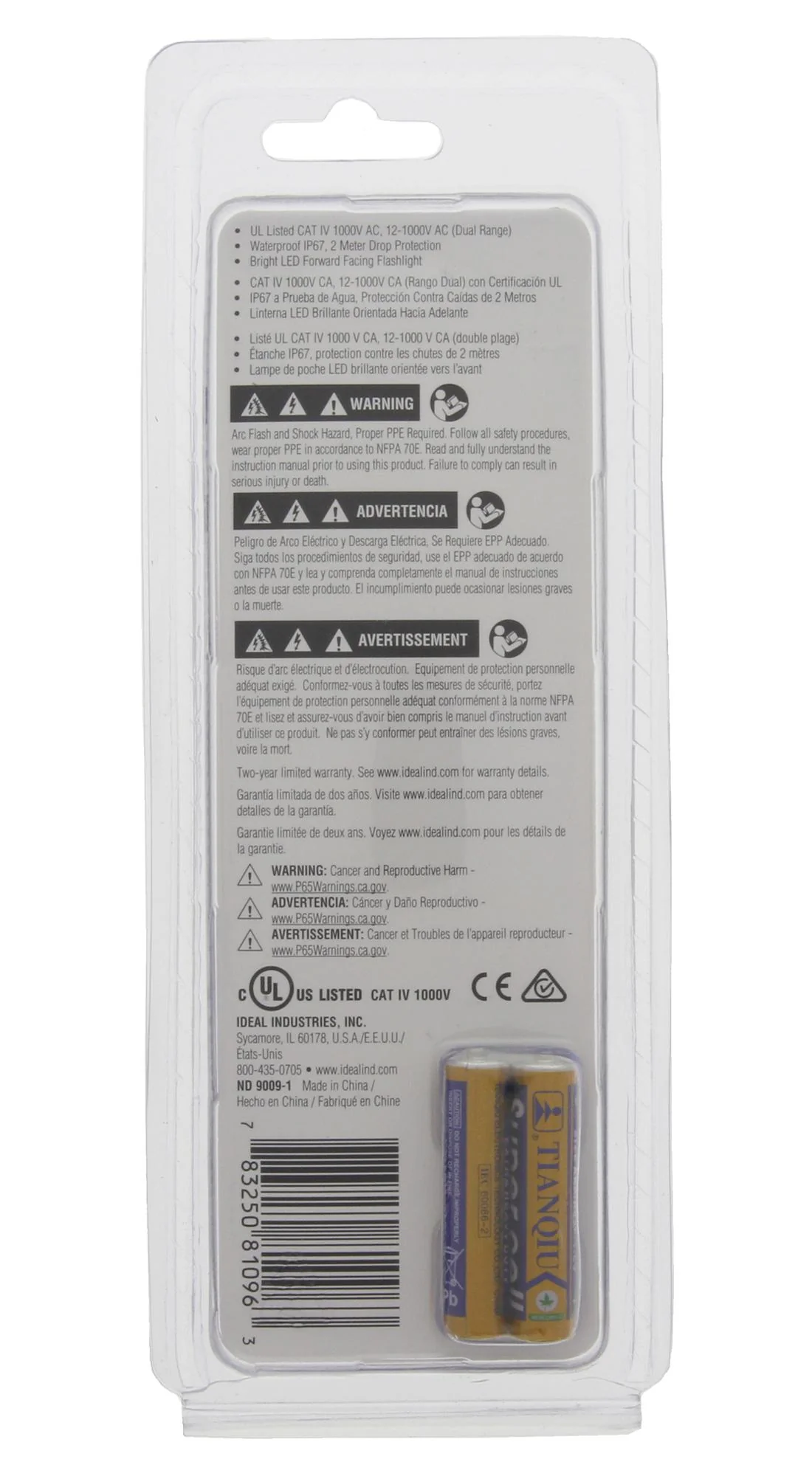Ideal 61-657 61-657 Voltage Tester 50V to 1kV LED - Image 4