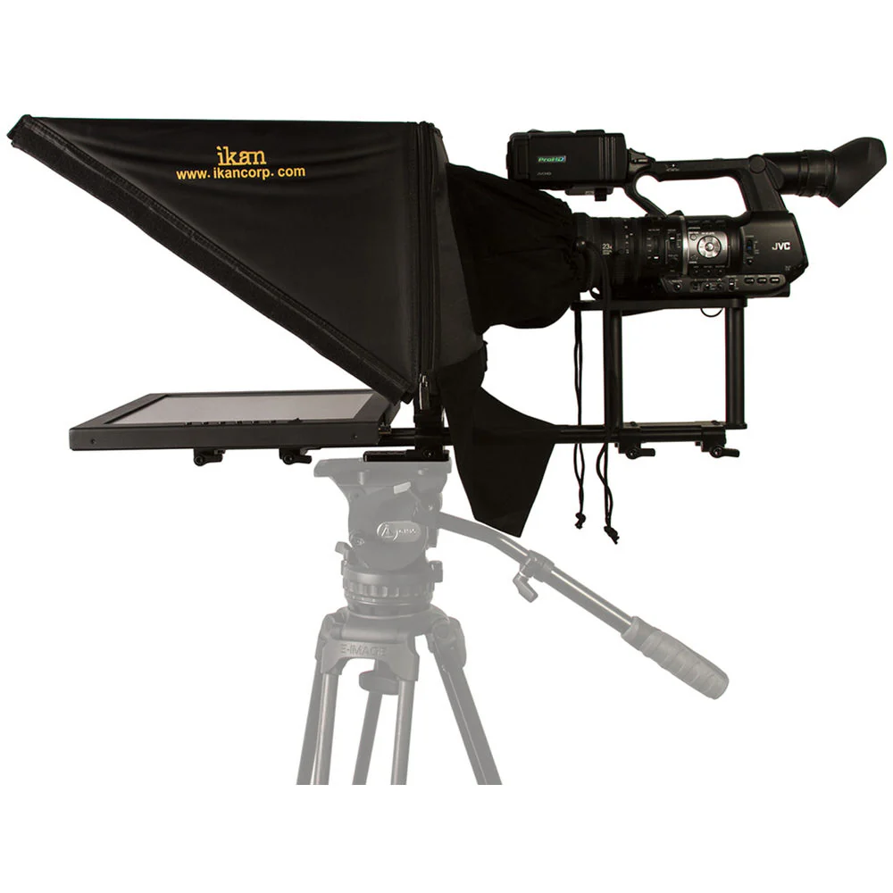 ikan 17" High Bright Beam Splitter Teleprompter - Image 2