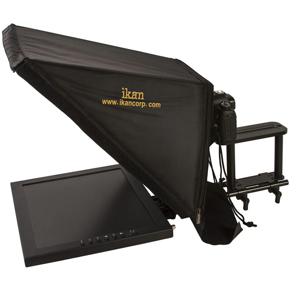 ikan 17" High Bright Beam Splitter Teleprompter - Image 3