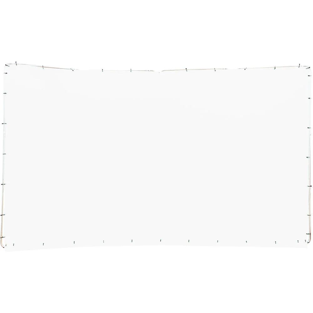 ikan Portable Panoramic Backdrop Screen (White, 13.1 x 7.8') - Image 7