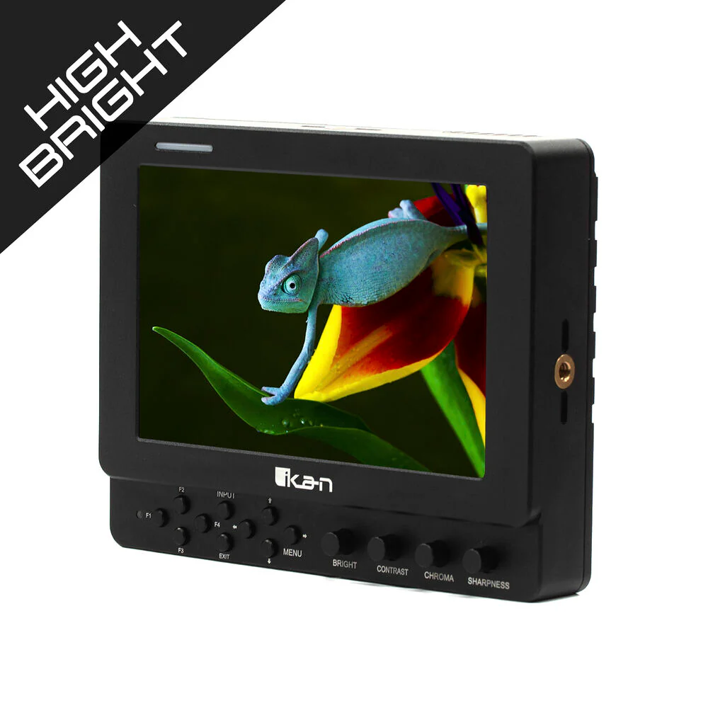 ikan VXF7 7" HDMI/SDI High-Brightness On-Camera Monitor with Tally - Image 3