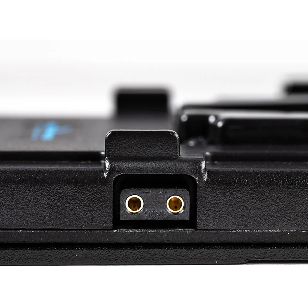 IndiPRO Tools V-Mount Plate for 4-Pin XLR Cameras & Devices (15mm Rod Bracket) - Image 4