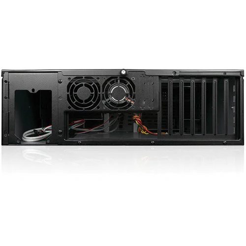 iStarUSA D-300-BLUE 3U Compact Stylish Rackmount Chassis (Blue Bezel) - Image 2