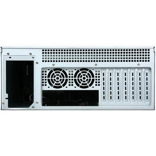 iStarUSA D-416-B10SA 4U Compact Stylish Rackmount Chassis for 10 x 3.5" Hotswap Drives PS2 PSU (Black) - Image 4