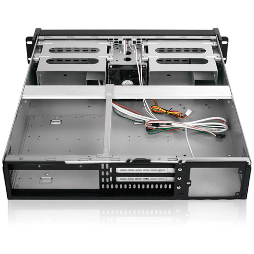 iStarUSA D Storm D-200-RED 2U Compact Stylish Rackmount Chassis with Red Door - Image 3