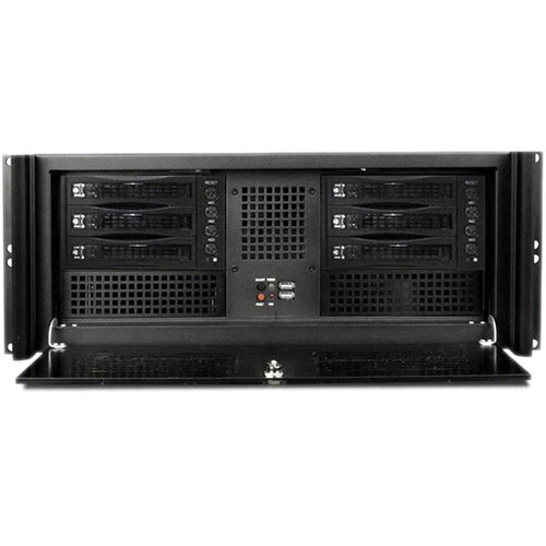 iStarUSA D Value Series D-416-B6SA 4U Compact Stylish Rackmountable Chassis (Black) - Image 4