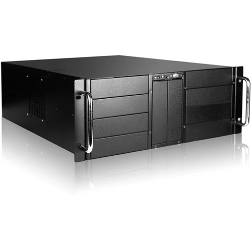 iStarUSA D410-DE15RD 10-Bay Stylish Storage Server Rackmount & 15 x 3.5" Trayless Hotswap Chassis Kit (Red HDD Handles) - Image 2