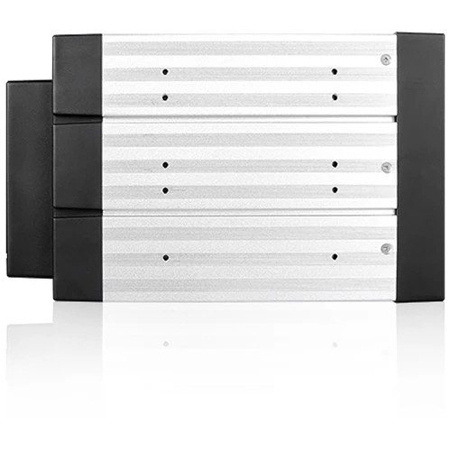 iStarUSA Three 5.25" to Four 3.5/2.5" SAS SATA 6Gbps HDD SSD Hot-Swap Rack with Key Lock - Image 4