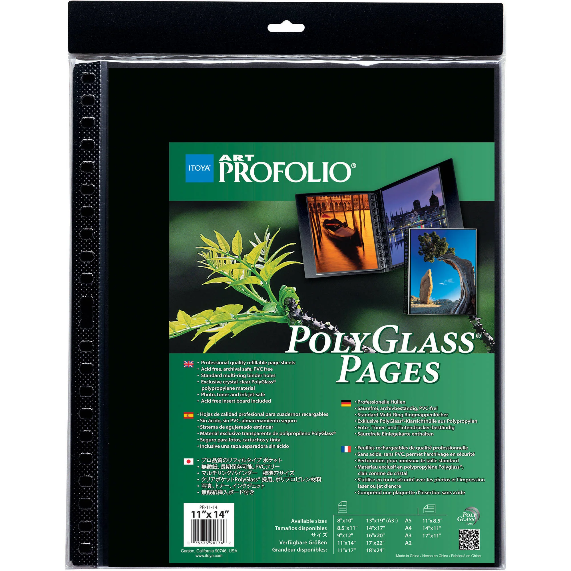 Itoya Art Profolio PolyGlass Pages (8.3 x 11.7", 10-Pack) - Image 8