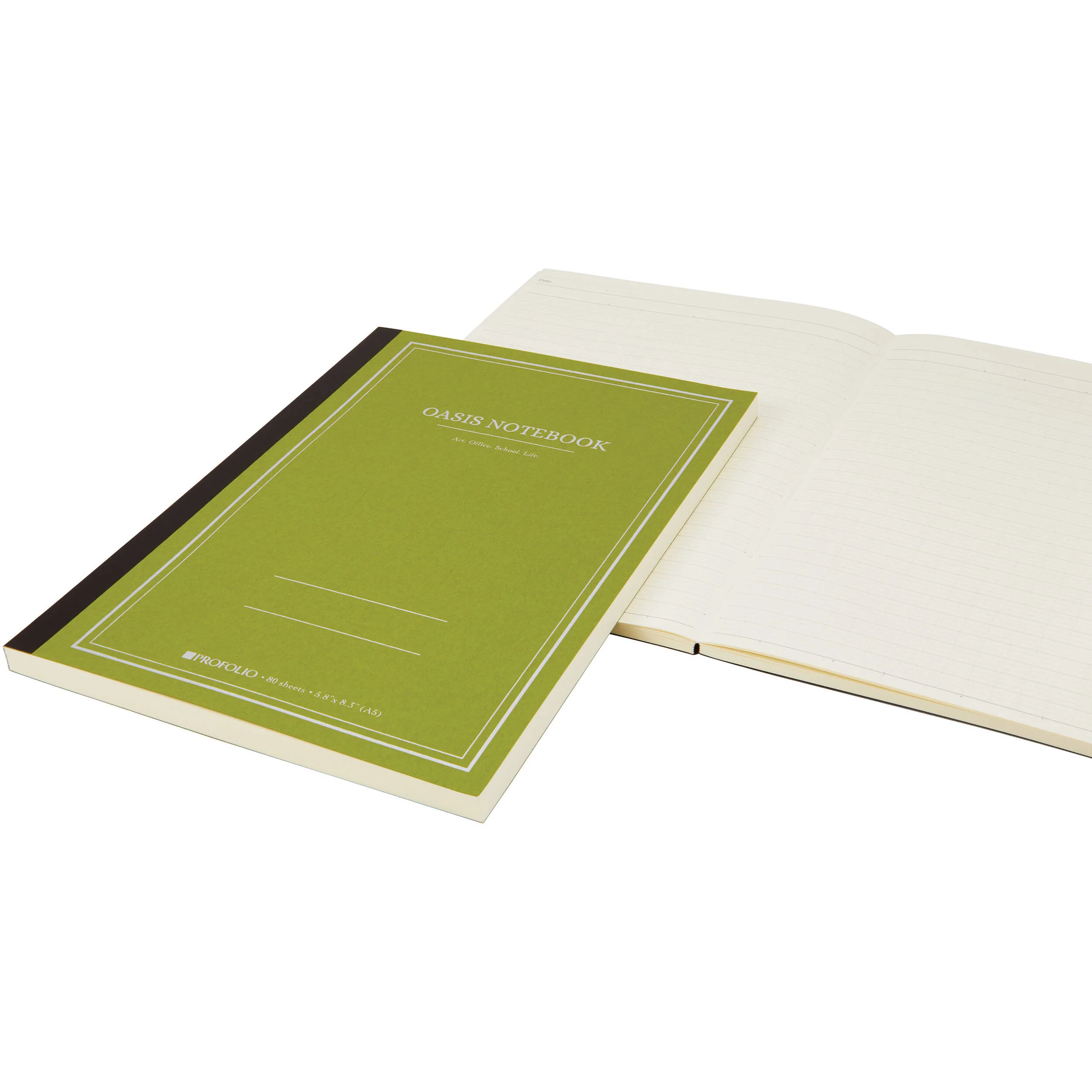 Itoya ProFolio Oasis Notebook (Avocado, 4.1 x 5.8") - Image 2