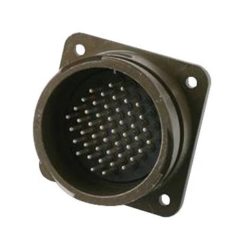 ITT CANNON CA02COME20-22SB Circular Connector, CA Series, MIL-DTL-5015 Series, Box Mount Receptacle, 6 Contacts, Solder Socket