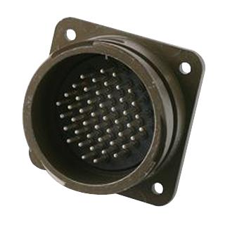 ITT Cannon CA02COME22-14PB01 CA02COME22-14PB01 Circular Connector CA-COM-B Box Mount Receptacle 19 Contacts Crimp Pin Reverse Bayonet 22-14