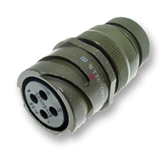ITT CANNON CA3101E28-12SB Circular Connector, CA Series, MIL-DTL-5015 Series, Cable Mount Receptacle, 26 Contacts