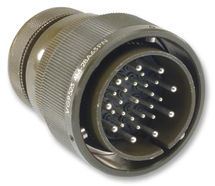 ITT Cannon CA3106E14S-2PF80F137 CA3106E14S-2PF80F137 Circular Connector CA Straight Plug 4 Contacts Crimp Pin Threaded 14S-2