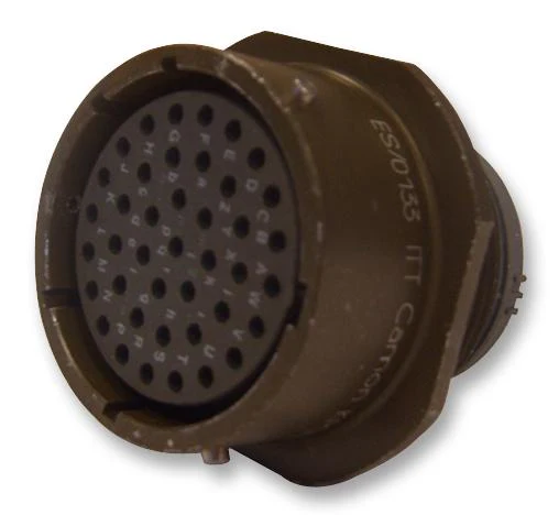 ITT CANNON KPSE01E14-5SW Circular Connector, KPS Series, MIL-DTL-26482 Series I, Cable Mount Receptacle, 5 Contacts