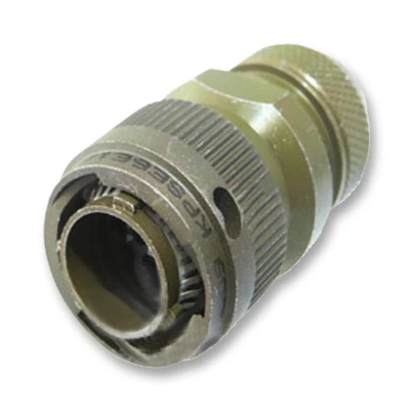 ITT CANNON KPSE6E12-3PDX Circular Connector, KPS Series, MIL-DTL-26482 Series I, Straight Plug, 3 Contacts, Crimp Pin