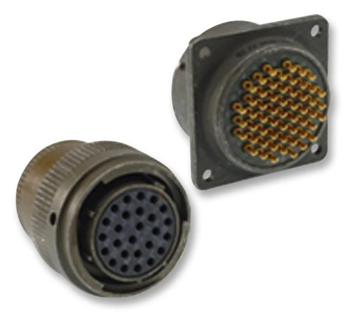 ITT Cannon KPT01A12-10SX KPT01A12-10SX Circular Connector KPT Cable Mount Receptacle 10 Contacts Solder Socket Bayonet 12-10