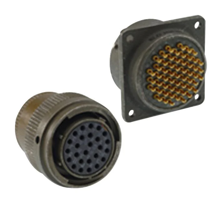 ITT CANNON KPT01E14-19PW Circular Connector, KPT Series, MIL-DTL-26482 Series I, Cable Mount Receptacle, 19 Contacts