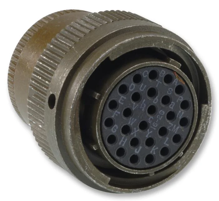 ITT CANNON KPT06A12-10SX Circular Connector, KPT Series, MIL-DTL-26482 Series I, Straight Plug, 10 Contacts, Solder Socket