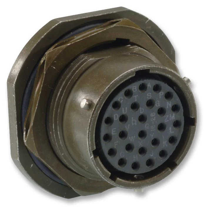 ITT Cannon KPT07E14-5PW KPT07E14-5PW Circular Connector KPT Jam Nut Receptacle 5 Contacts Solder Pin Bayonet 14-5