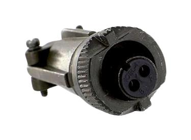 ITT CANNON MS3106E24-22SF187 Circular Connector, MIL-DTL-5015 Series, MS3106 Series, Straight Plug, 4 Contacts, Solder Socket